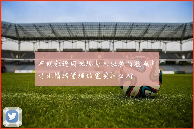 布朗驱逐前犯规与文班被打脸漏判对比情绪管理的重要性分析